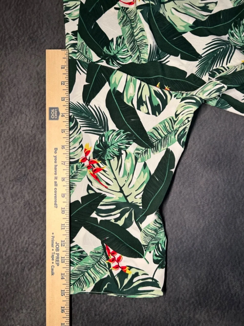 Rachel Zoe Tropical Palm Tree Print Swimsuit Coverup- ONE SIZE - Picture 3 of 5